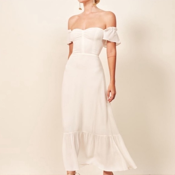 white butterfly dress